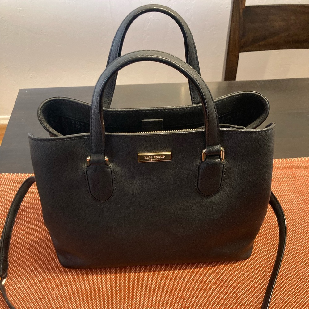 Kate Spade New York Laurel Way Evangelie Saffiano Leather Shoulder Bag